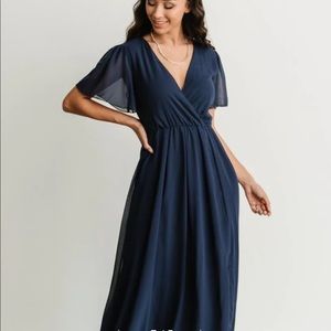 Vaughnie Maxi Dress - Navy